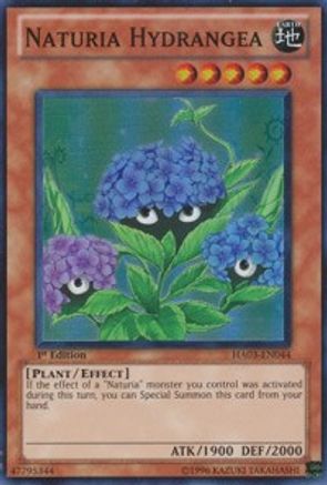 Naturia Hydrangea [HA03-EN044] Super Rare - Trinity Hobby