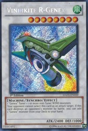 Vindikite R-Genex [HA03-EN059] Secret Rare - Trinity Hobby