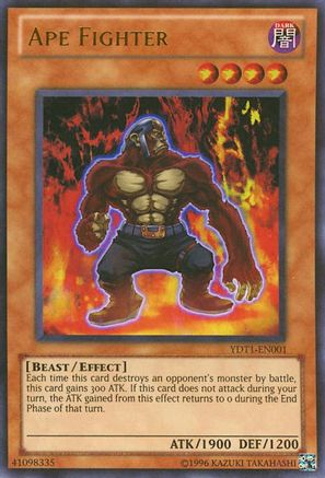 Ape Fighter (5D's Duel Transer) [YDT1-EN001] Ultra Rare - Trinity Hobby
