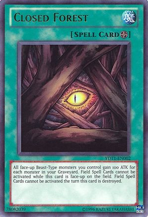Closed Forest (5D's Duel Transer) [YDT1-EN002] Ultra Rare - Trinity Hobby