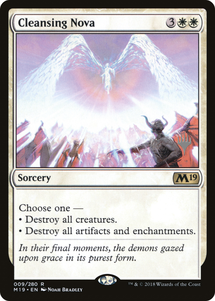 Cleansing Nova (Promo Pack) [Core Set 2019 Promos] - Trinity Hobby