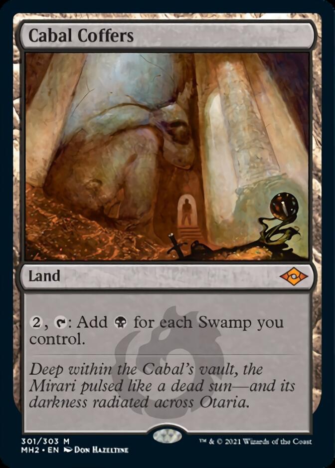 Cabal Coffers (Foil Etched) [Modern Horizons 2] - Trinity Hobby