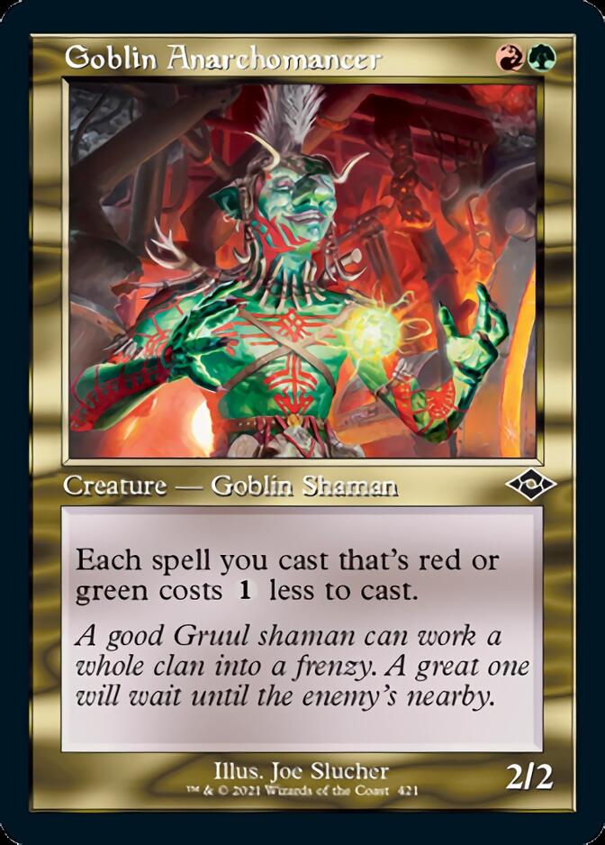 Goblin Anarchomancer (Retro Foil Etched) [Modern Horizons 2] - Trinity Hobby