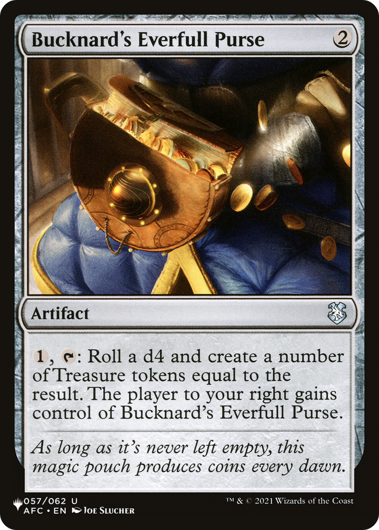 Bucknard's Everfull Purse (LIST-057/062) - [The List] Foil - Trinity Hobby