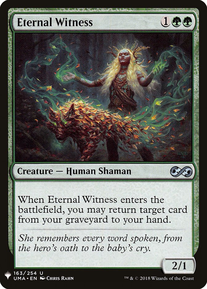 Eternal Witness [Mystery Booster] - Trinity Hobby