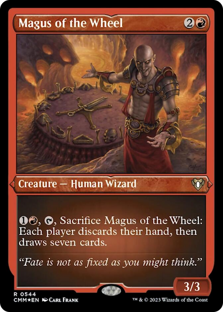 Magus of the Wheel (Foil Etched) [Commander Masters] - Trinity Hobby