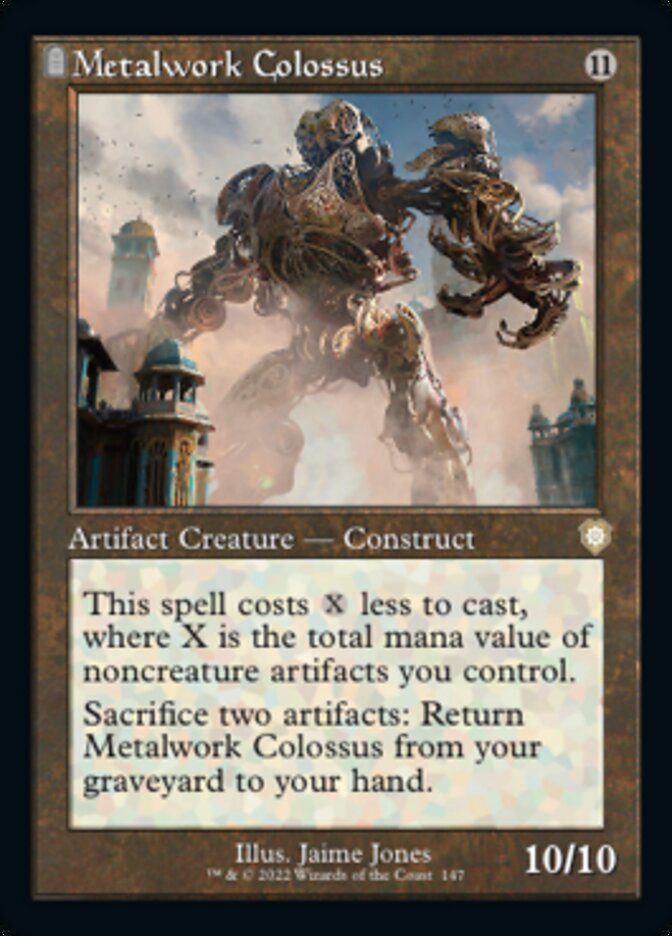 Metalwork Colossus (Retro) [The Brothers' War Commander] - Trinity Hobby