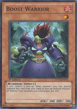 Boost Warrior [DP10-EN012] Super Rare - Trinity Hobby