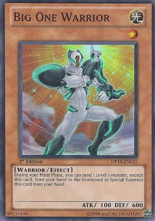 Big One Warrior [DP10-EN015] Super Rare - Trinity Hobby