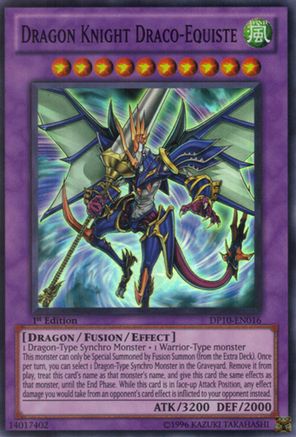 Dragon Knight Draco-Equiste [DP10-EN016] Super Rare - Trinity Hobby