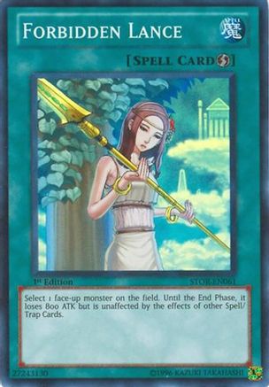 Forbidden Lance [STOR-EN061] Super Rare - Trinity Hobby