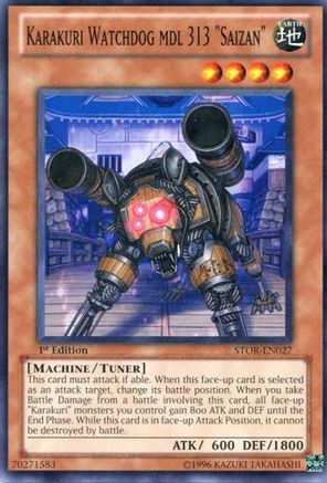 Karakuri Watchdog mdl 313 "Saizan" [STOR-EN027] Common - Trinity Hobby