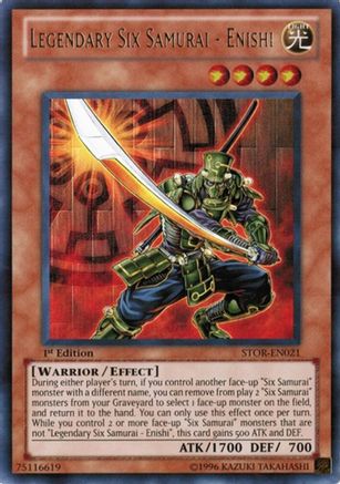 Legendary Six Samurai - Enishi [STOR-EN021] Ultra Rare - Trinity Hobby