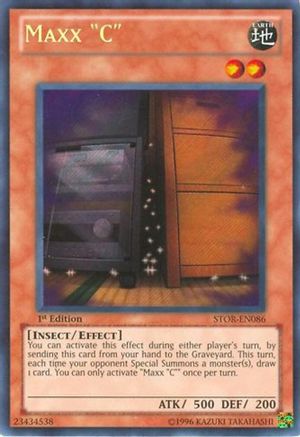 Maxx "C" [STOR-EN086] Secret Rare - Trinity Hobby