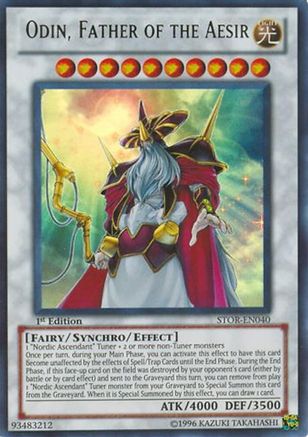 Odin, Father of the Aesir [STOR-EN040] Ultra Rare - Trinity Hobby