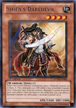 Shien's Daredevil [STOR-EN082] Rare - Trinity Hobby