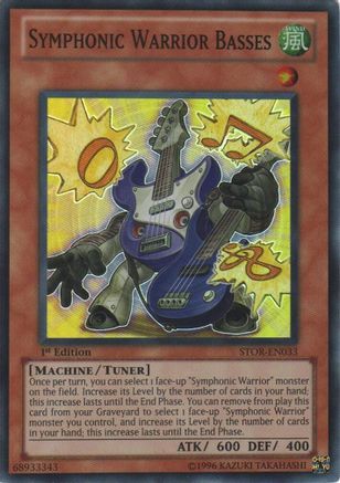 Symphonic Warrior Basses [STOR-EN033] Super Rare - Trinity Hobby