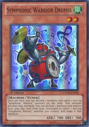 Symphonic Warrior Drumss [STOR-EN034] Super Rare - Trinity Hobby