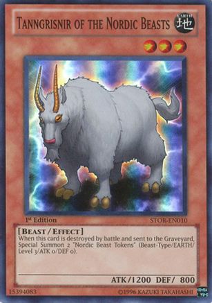 Tanngrisnir of the Nordic Beasts [STOR-EN010] Super Rare - Trinity Hobby