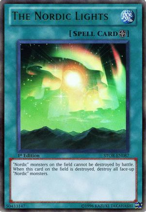 The Nordic Lights [STOR-EN087] Ultra Rare - Trinity Hobby
