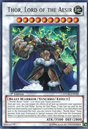 Thor, Lord of the Aesir [STOR-EN038] Ultra Rare - Trinity Hobby