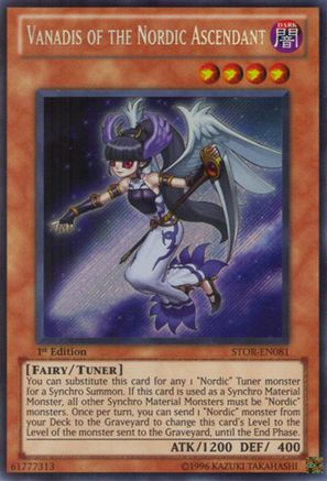Vanadis of the Nordic Ascendant [STOR-EN081] Secret Rare - Trinity Hobby