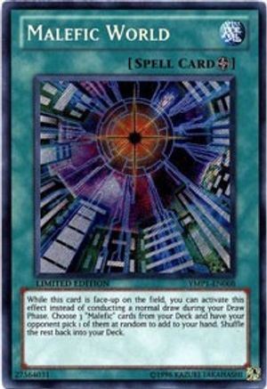 Malefic World [YMP1-EN008] Secret Rare - Trinity Hobby