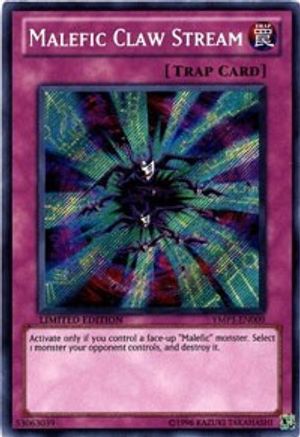 Malefic Claw Stream [YMP1-EN009] Secret Rare - Trinity Hobby