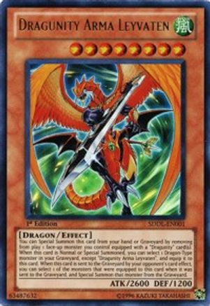 Dragunity Arma Leyvaten [SDDL-EN001] Ultra Rare - Trinity Hobby