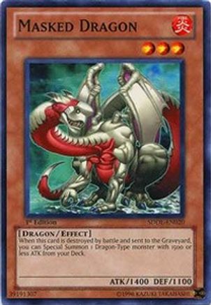 Masked Dragon [SDDL-EN020] Common - Trinity Hobby