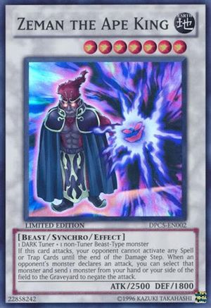 Zeman the Ape King [DPC5-EN002] Super Rare - Trinity Hobby