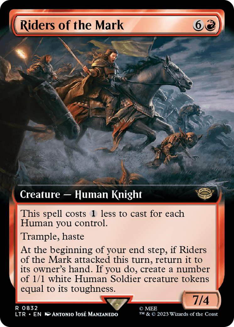Riders of the Mark (Extended Art) [The Lord of the Rings: Tales of Middle-Earth] - Trinity Hobby