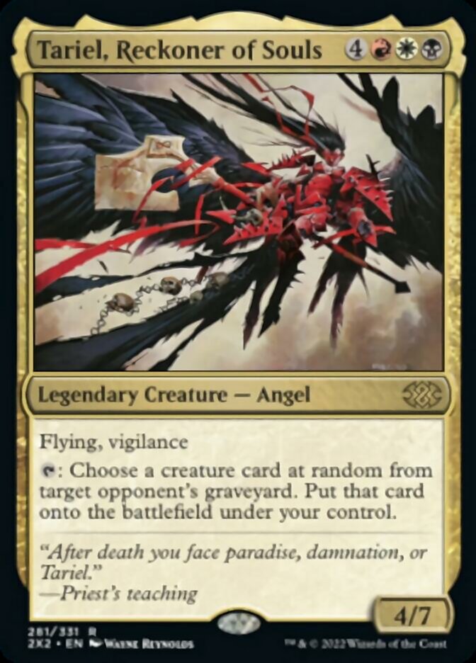 Tariel, Reckoner of Souls [Double Masters 2022] - Trinity Hobby