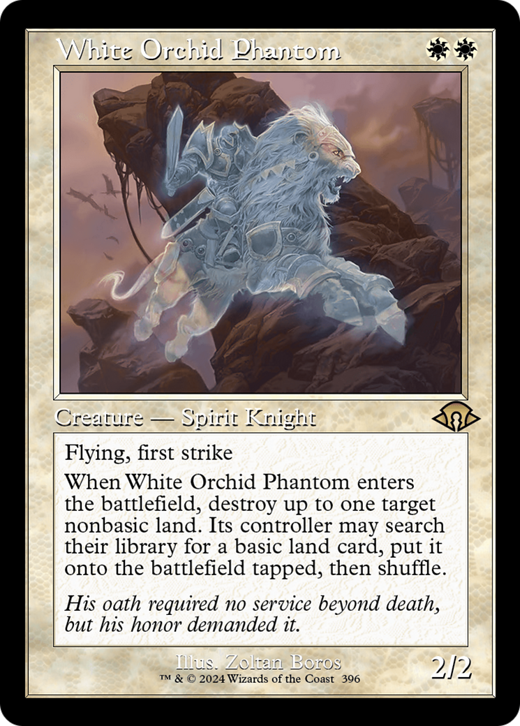 White Orchid Phantom (Retro) [Modern Horizons 3] - Trinity Hobby