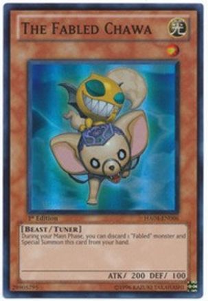 The Fabled Chawa [HA04-EN006] Super Rare - Trinity Hobby