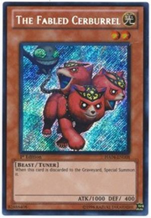 The Fabled Cerburrel [HA04-EN008] Secret Rare - Trinity Hobby