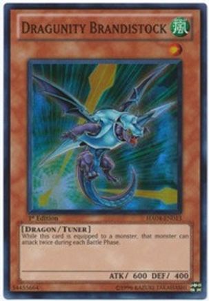 Dragunity Brandistock [HA04-EN013] Super Rare - Trinity Hobby