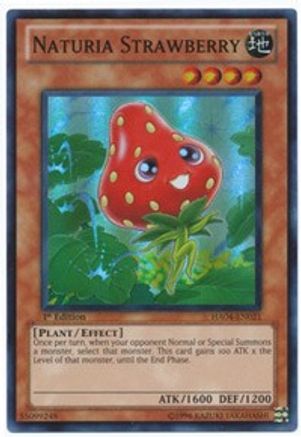 Naturia Strawberry [HA04-EN021] Super Rare - Trinity Hobby
