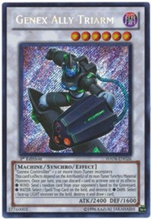 Genex Ally Triarm [HA04-EN026] Secret Rare - Trinity Hobby
