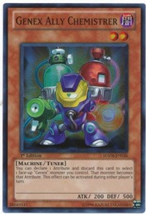 Genex Ally Chemistrer [HA04-EN036] Super Rare - Trinity Hobby