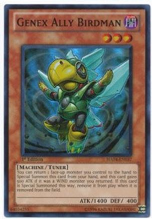 Genex Ally Birdman [HA04-EN037] Super Rare - Trinity Hobby