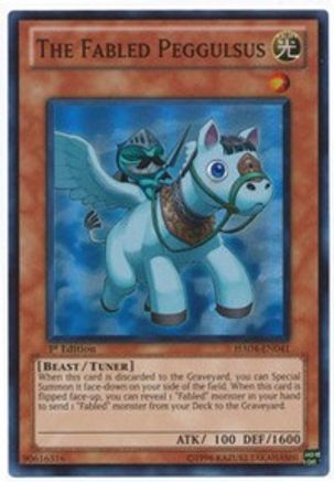 The Fabled Peggulsus [HA04-EN041] Super Rare - Trinity Hobby