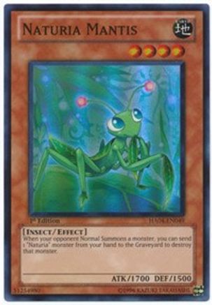 Naturia Mantis [HA04-EN049] Super Rare - Trinity Hobby