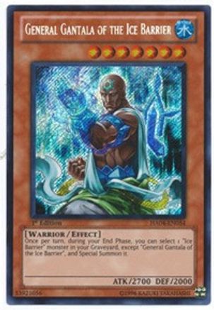 General Gantala of the Ice Barrier [HA04-EN054] Secret Rare - Trinity Hobby