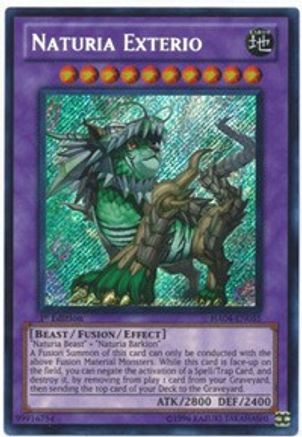 Naturia Exterio [HA04-EN055] Secret Rare - Trinity Hobby