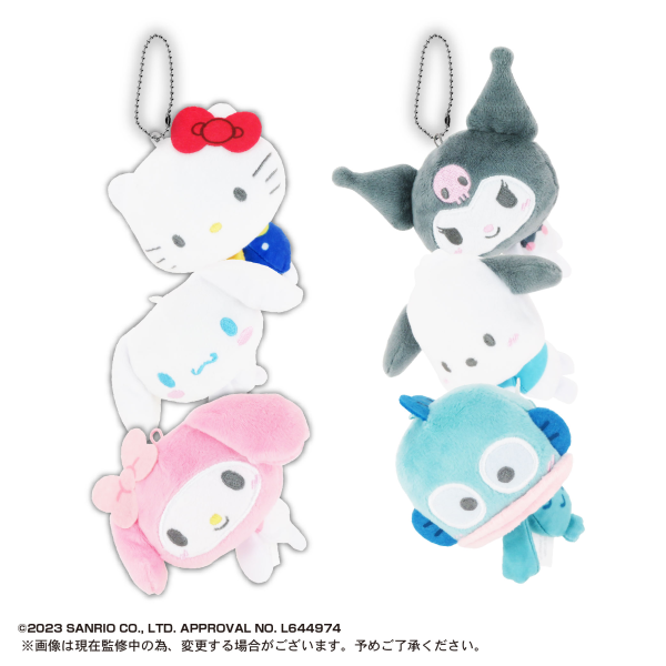 SANRIO CHARACTERS Tete Colle (1 Random PC) - Trinity Hobby