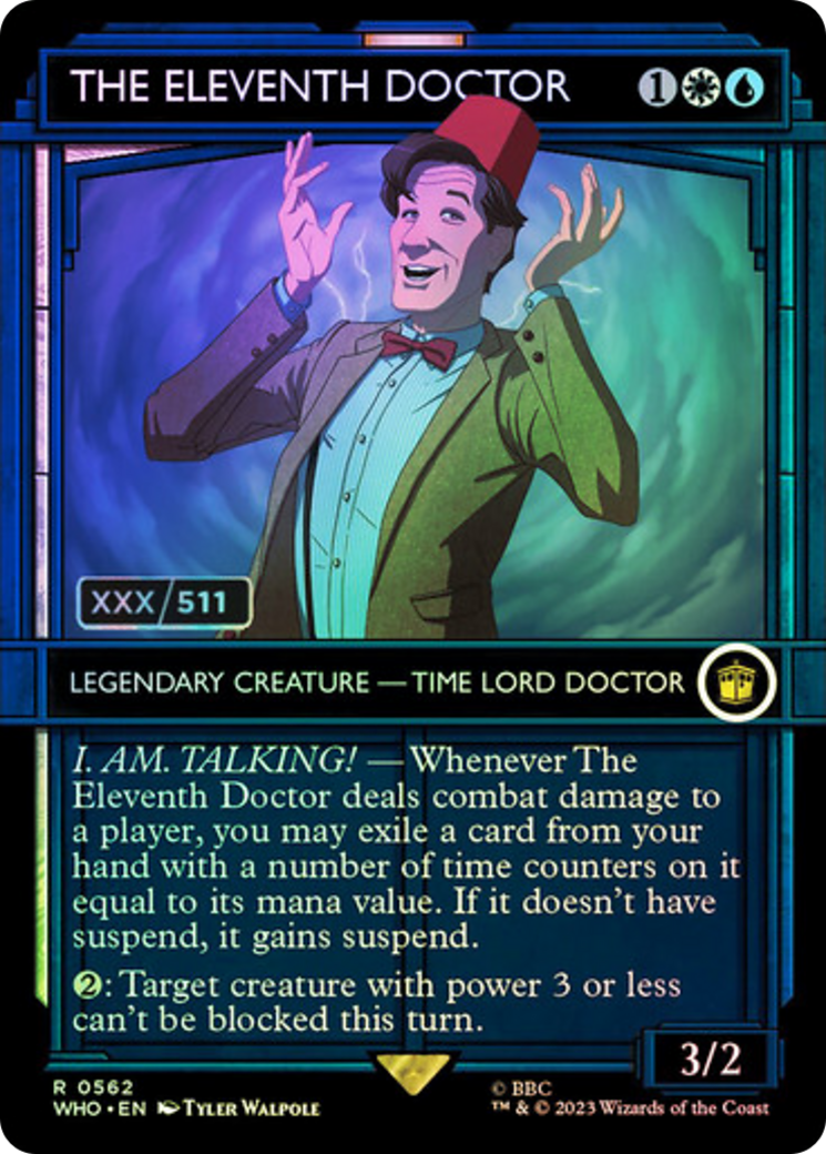 The Eleventh Doctor (Serial Numbered) [Doctor Who] - Trinity Hobby
