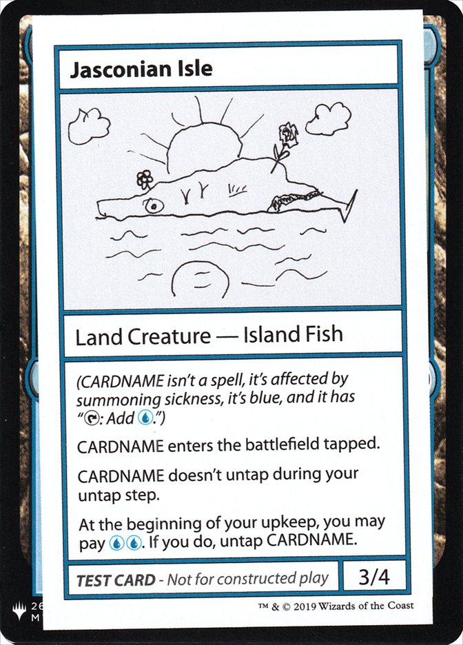 Jasconian Isle [Mystery Booster Playtest Cards] - Trinity Hobby