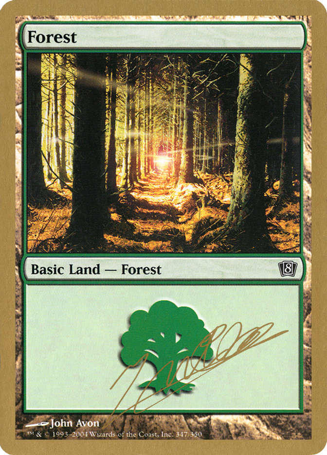 Forest (jn347) (Julien Nuijten) [World Championship Decks 2004] - Trinity Hobby