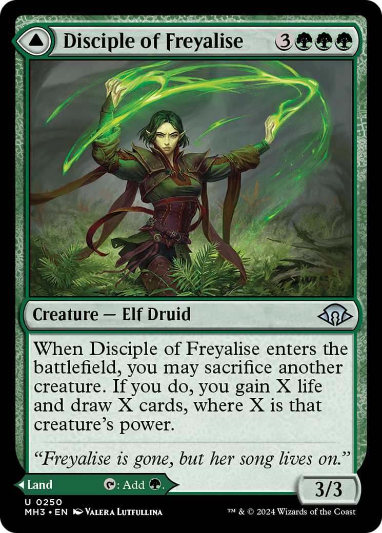 Disciple of Freyalise [Modern Horizons 3] - Trinity Hobby